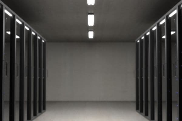 Server room networking cables